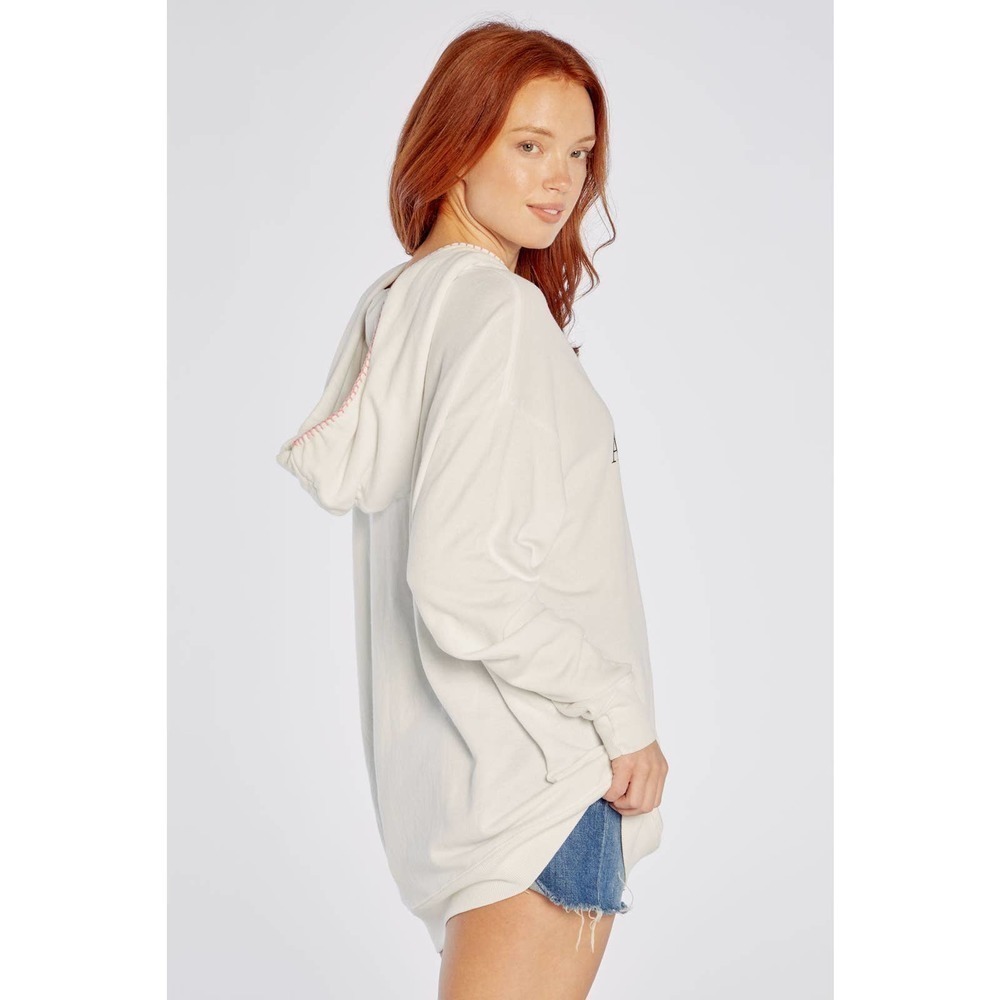 New Wildfox Vanilla & Black Live Above Sunset Boulevard Sunset Roadtrip Hoodie - Picture 7 of 11